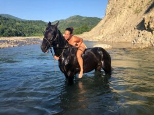 Катание на лошадях Катание на лошадях