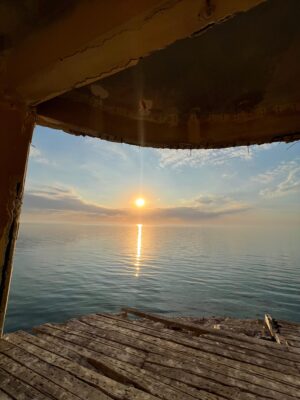 Встречаем рассвет в открытом море. Морская прогулка