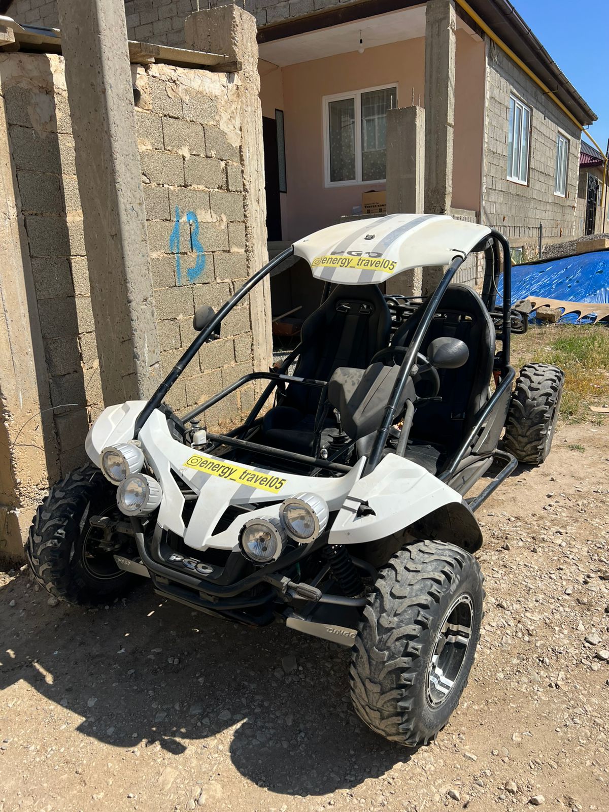 Прокат двухместного багги Yamaha Rhino 700