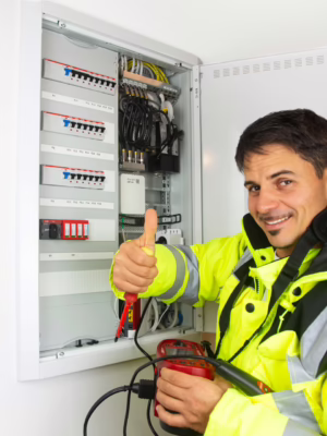 Монтаж УЗО и автоматов под ключ